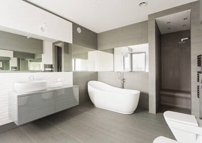 Modern Spa Bathroom Transformation
