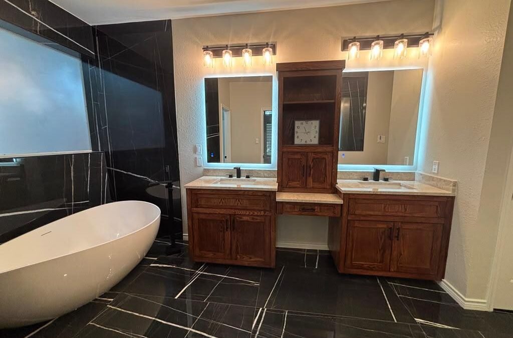 Luxury Master Bathroom Transformation with Spa-Inspired Design